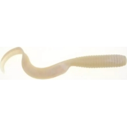 GULP SW GRUB WHITE GLOW 5" (4PK)